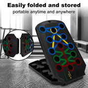 28 in 1 Push Up Rack Board System Fitness Workout Train Home Gym Exercise Stands