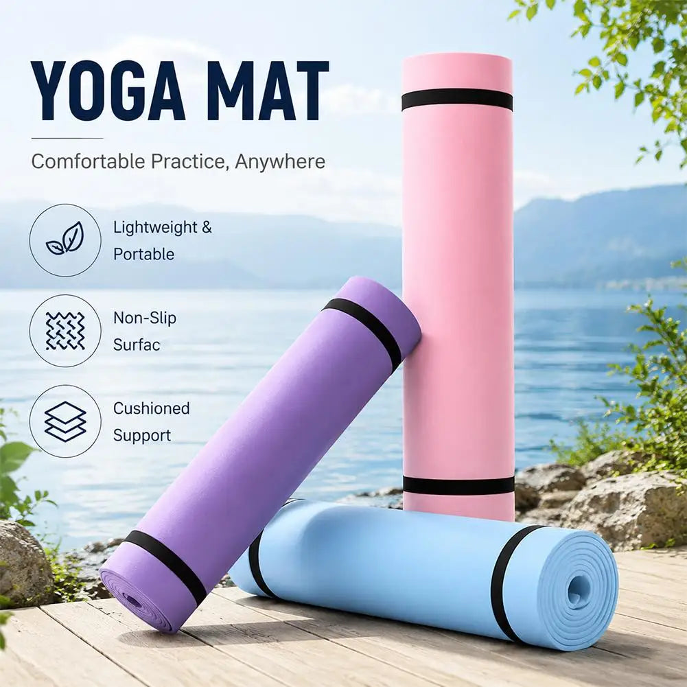 6mm Yoga Mat Non Slip Outdoor